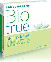 Biotrue ONE day contact lenses